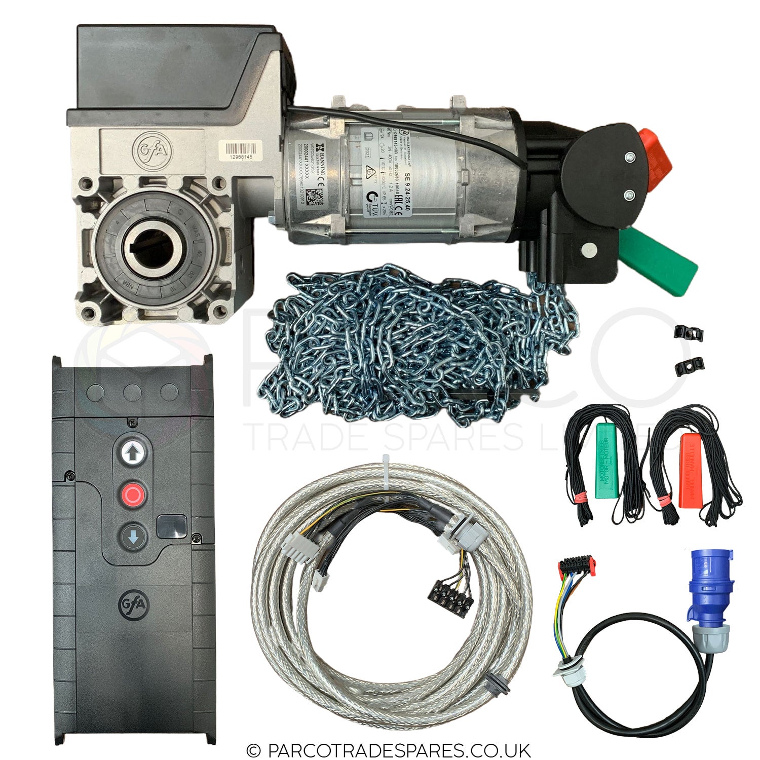 Gear Motor 220V AC 25W Single Phase Reducer - 1:15 Ratio Reversible ...